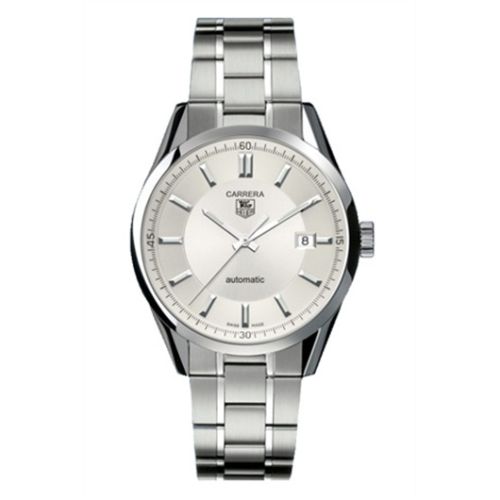 TAG Heuer Carrera Calibre 5 39 Stainless Steel / Silver / Bracelet
